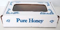 Printed with "Pure Honey",with a look-see window on top